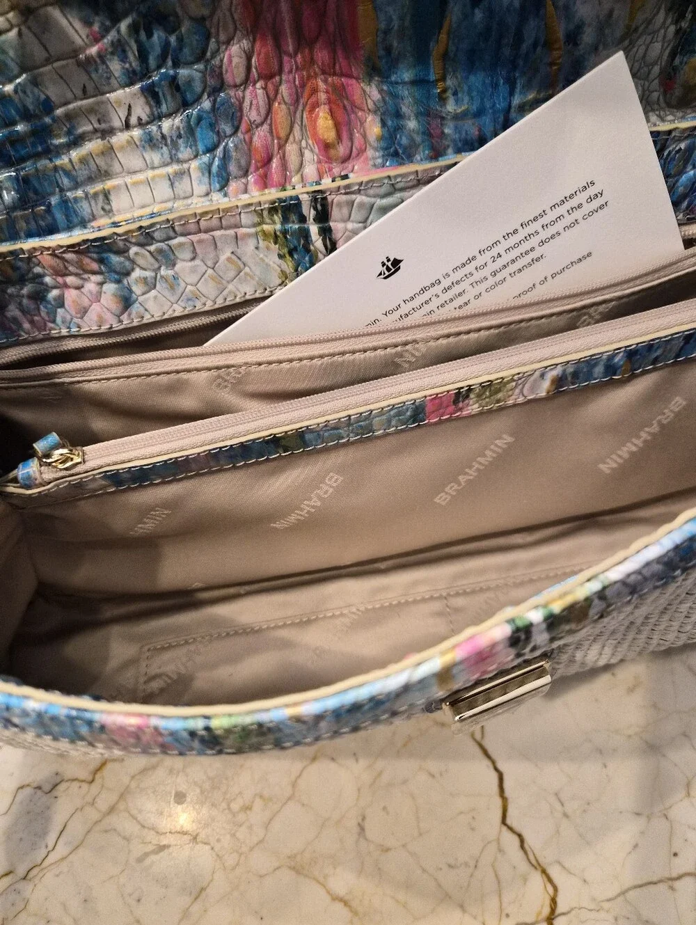 Brahmin Dayan Satchel - Picture 4 of 8
